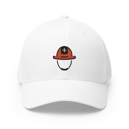 Rescue Worker'S Helmet Emoji White Cap – Premium by Capmoji
