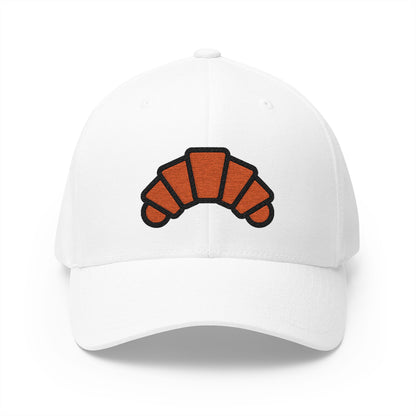 Croissant Emoji White Cap – Premium by Capmoji
