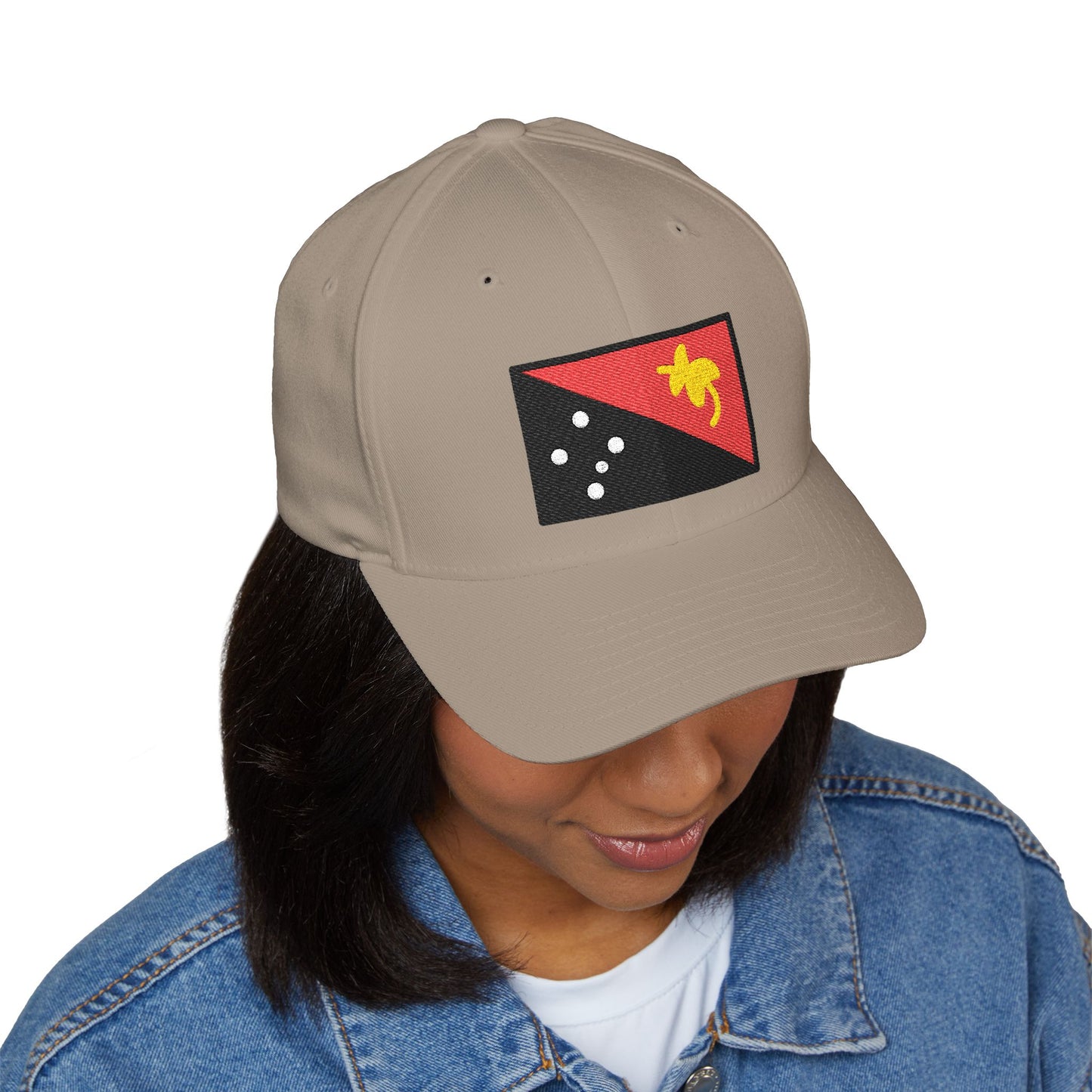 Flag: Papua New Guinea Emoji Cap – Premium by Capmoji