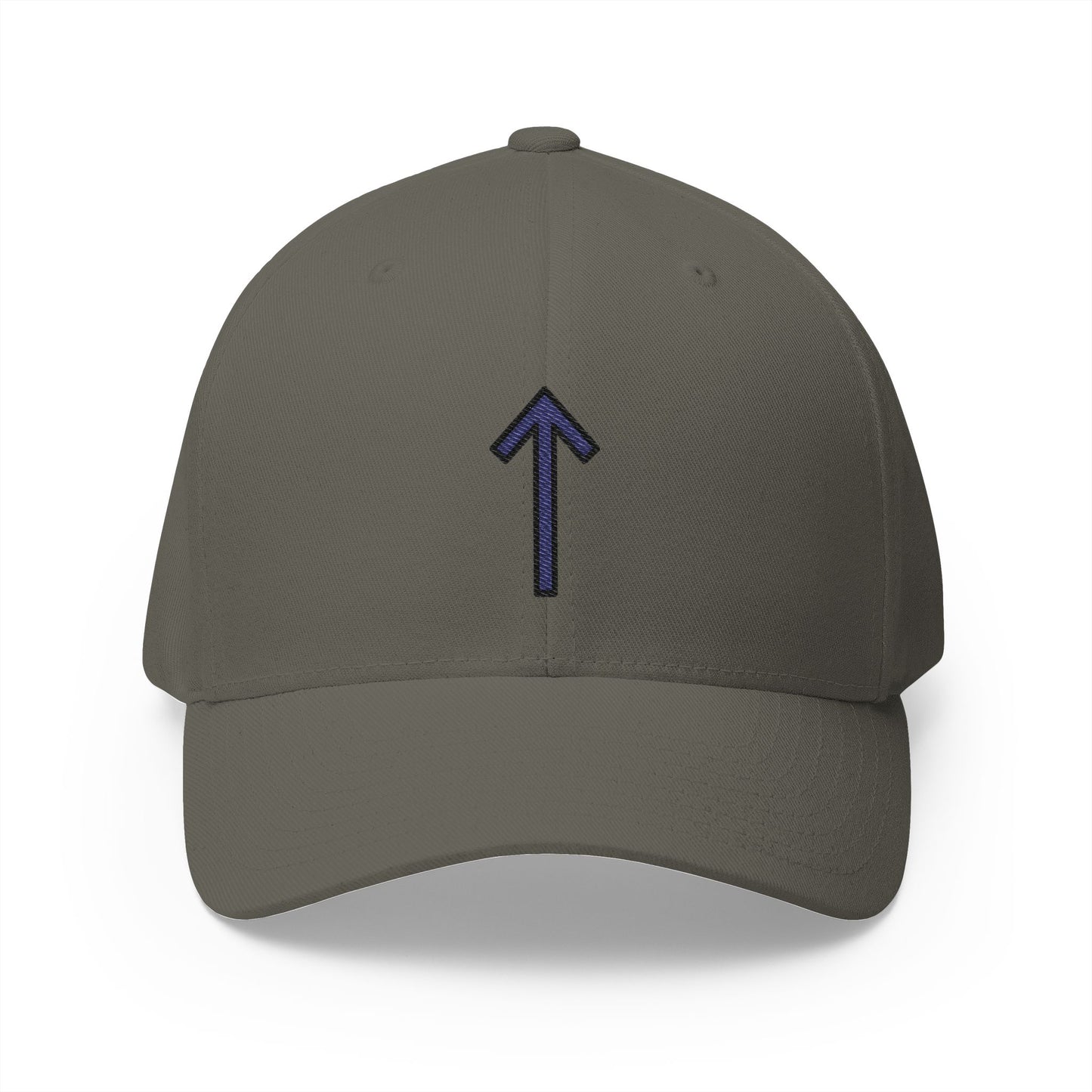 Up Arrow Emoji Olive Cap – Premium by Capmoji
