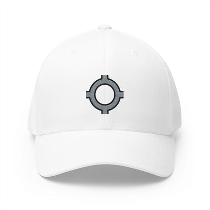 Gps Emoji White Cap – Premium by Capmoji