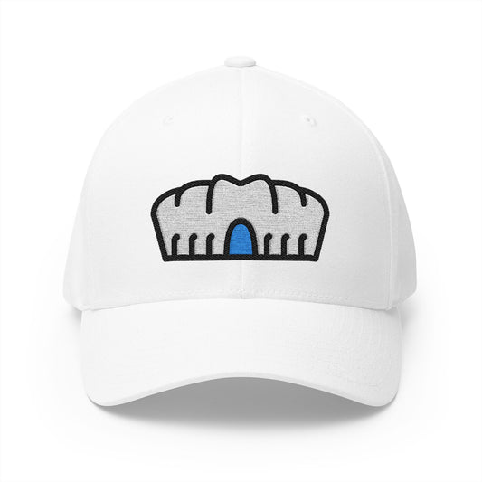 Stadium Emoji White Cap – Premium by Capmoji