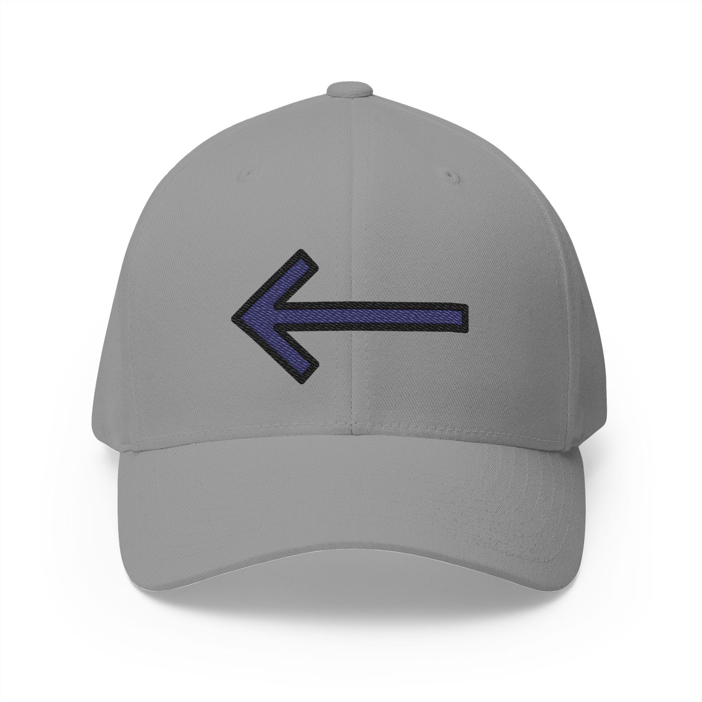 Left Arrow Emoji Grey Cap – Premium by Capmoji