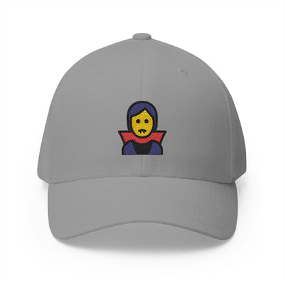 Vampire Emoji Grey Cap – Premium by Capmoji