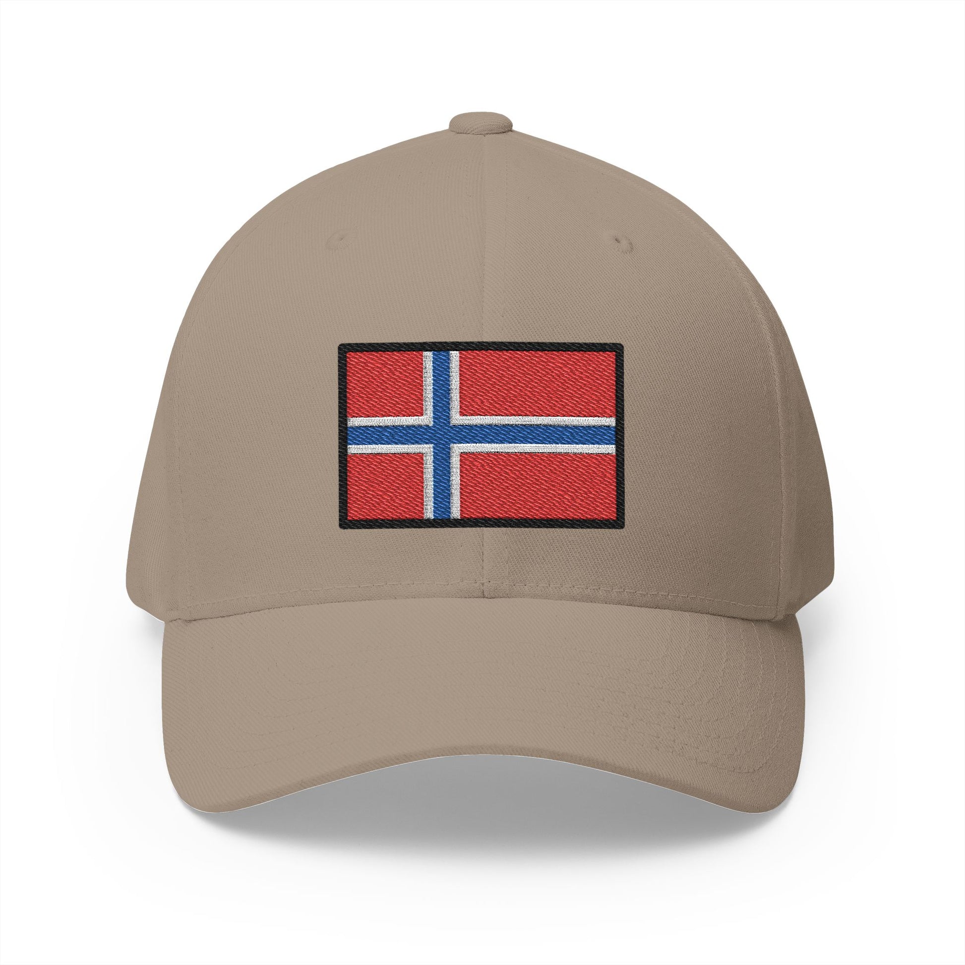 Flag: Norway Emoji Khaki Cap – Premium by Capmoji