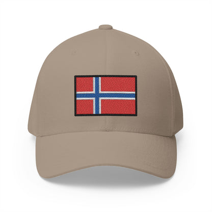 Flag: Norway Emoji Khaki Cap – Premium by Capmoji