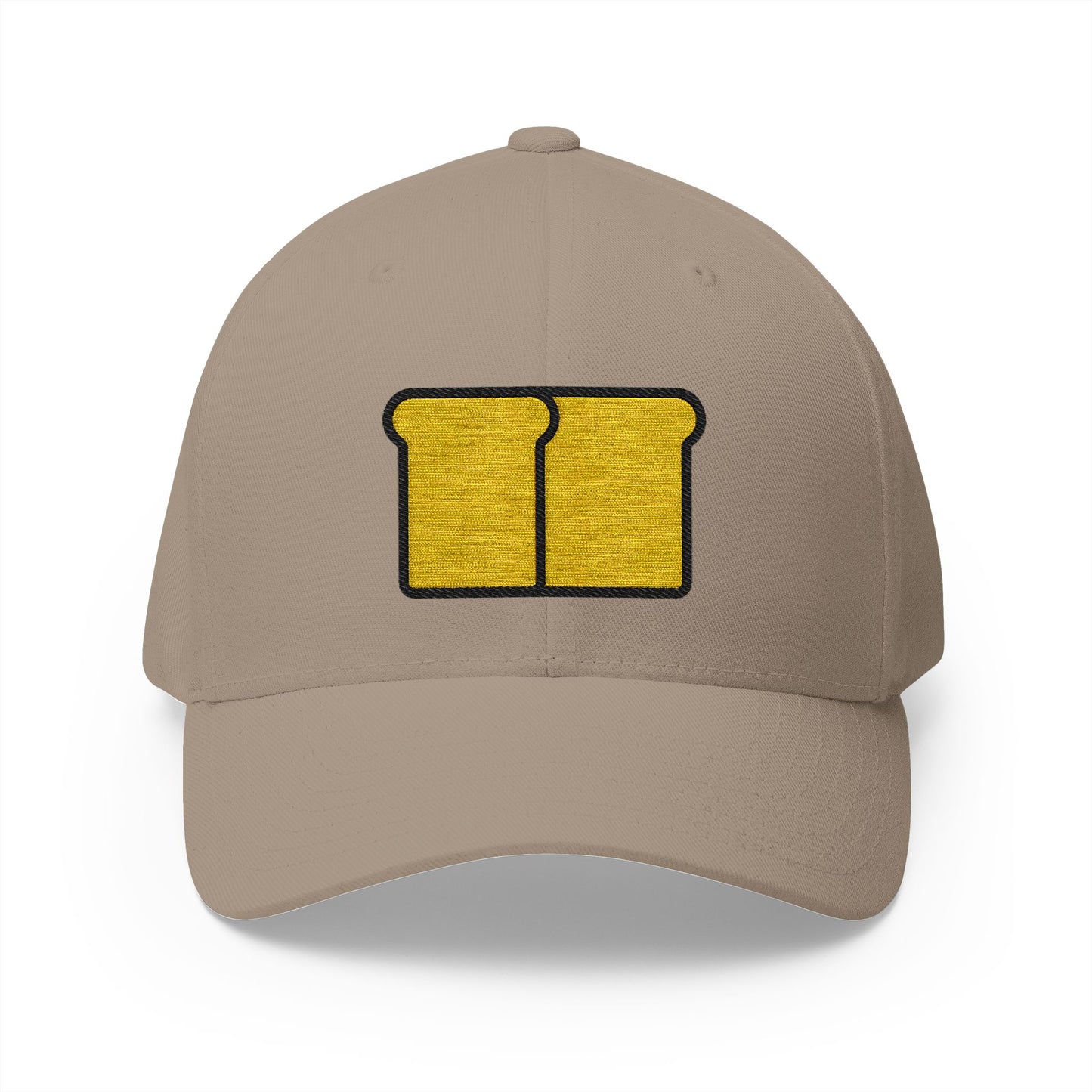 Bread Emoji Khaki Cap – Premium by Capmoji