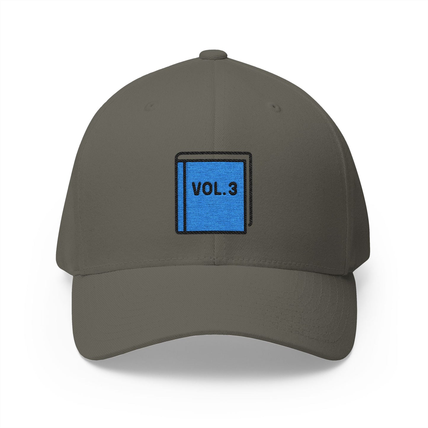 Blue Book Emoji Olive Cap – Premium by Capmoji