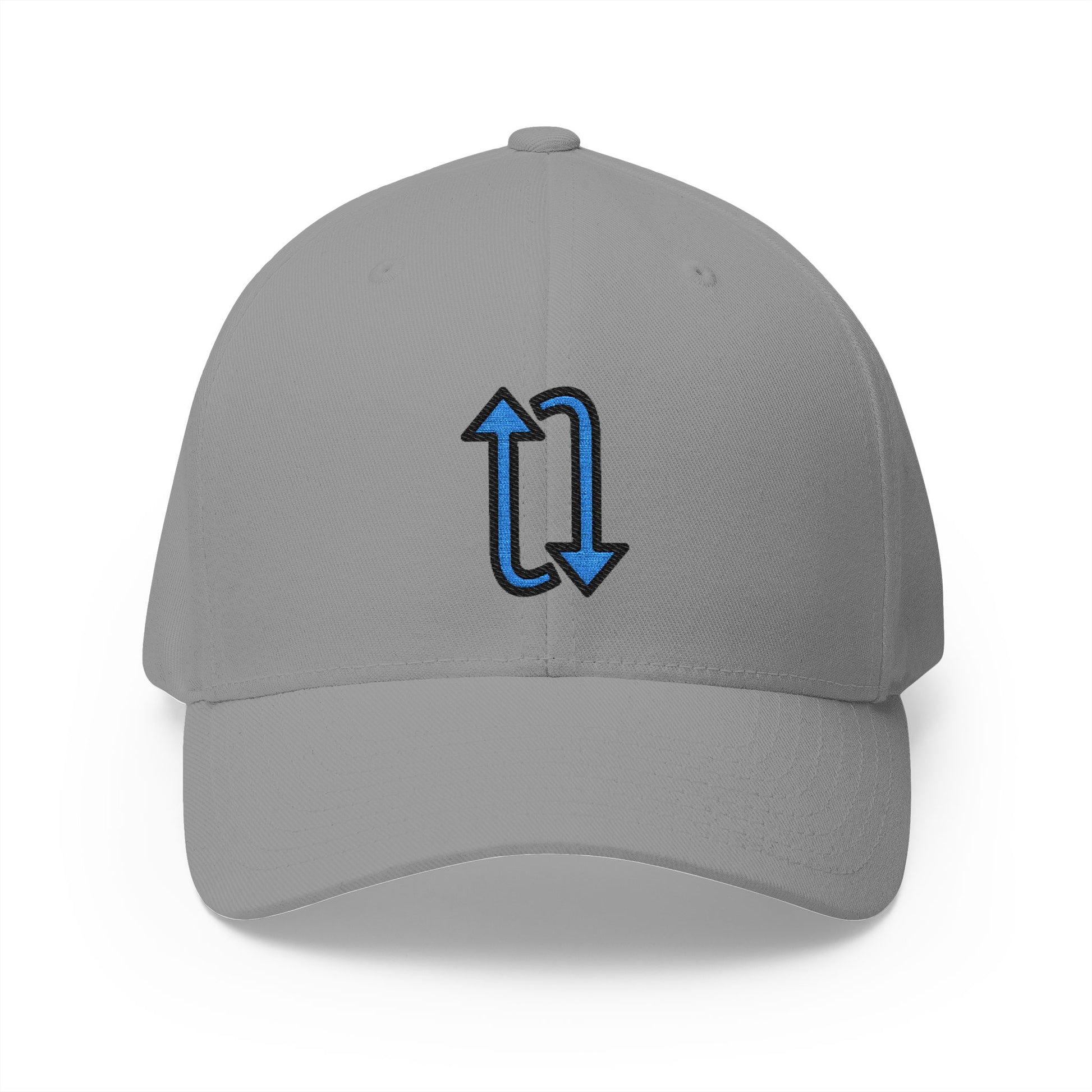 Clockwise Vertical Arrows Emoji Grey Cap – Premium by Capmoji