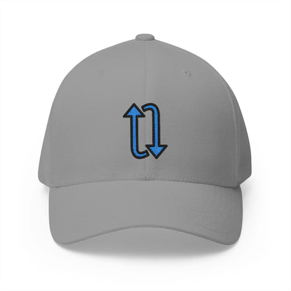 Clockwise Vertical Arrows Emoji Grey Cap – Premium by Capmoji