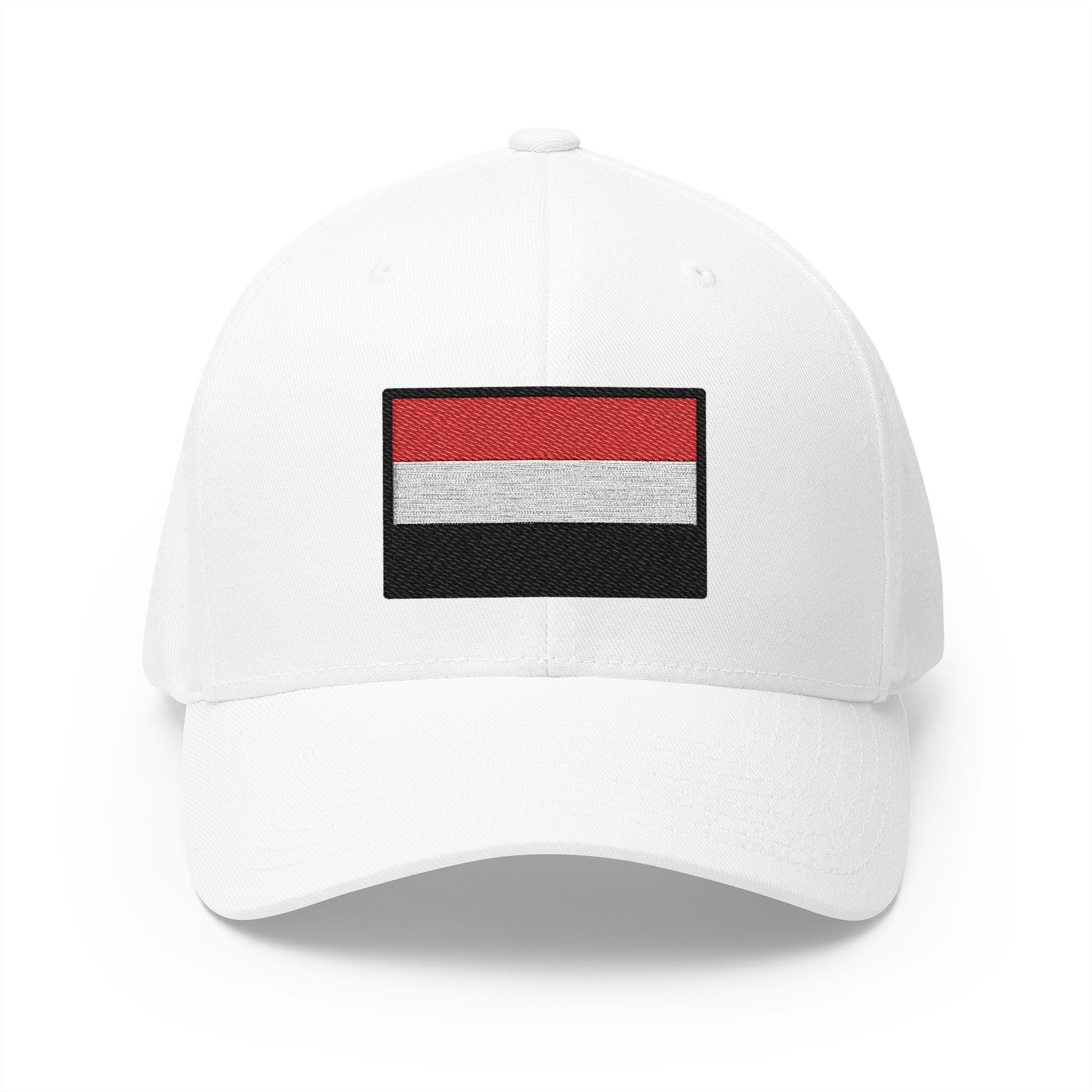 Flag: Yemen Emoji White Cap – Premium by Capmoji