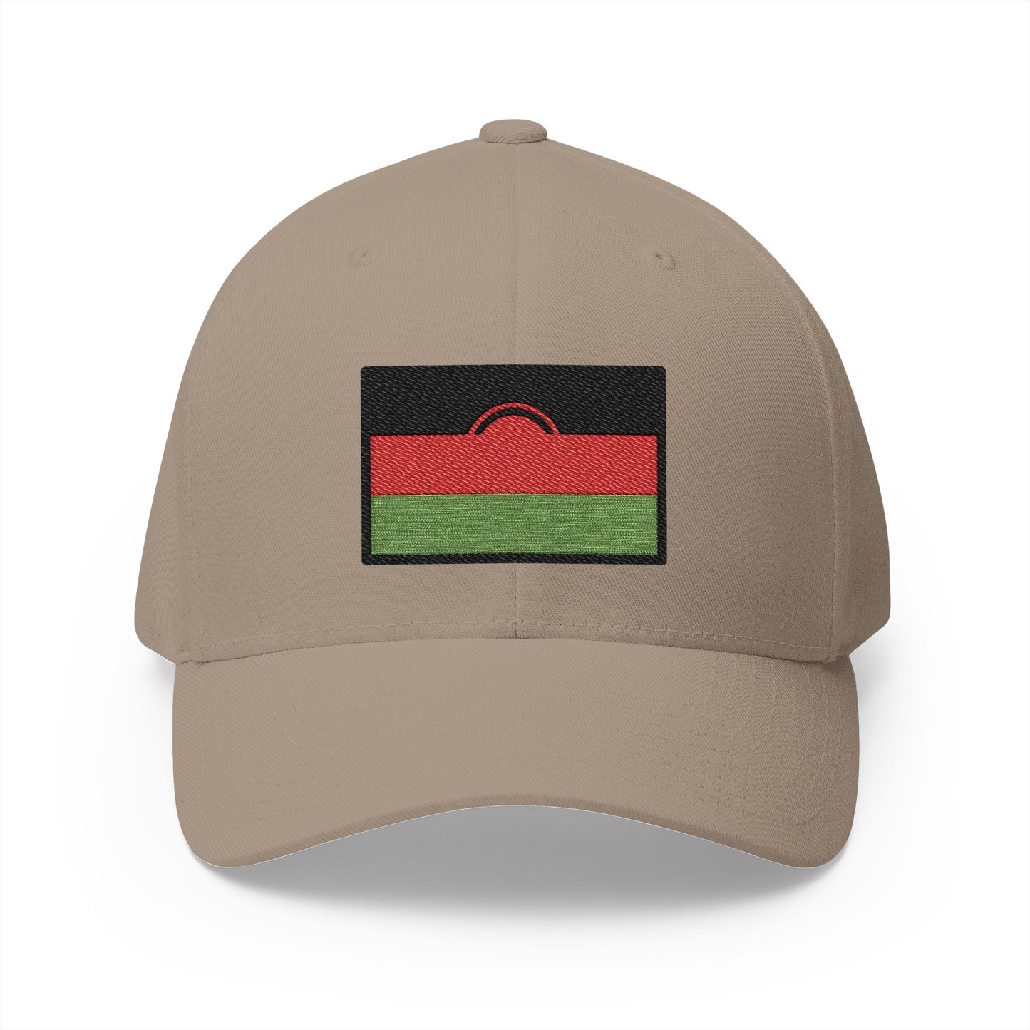 Flag: Malawi Emoji Khaki Cap – Premium by Capmoji
