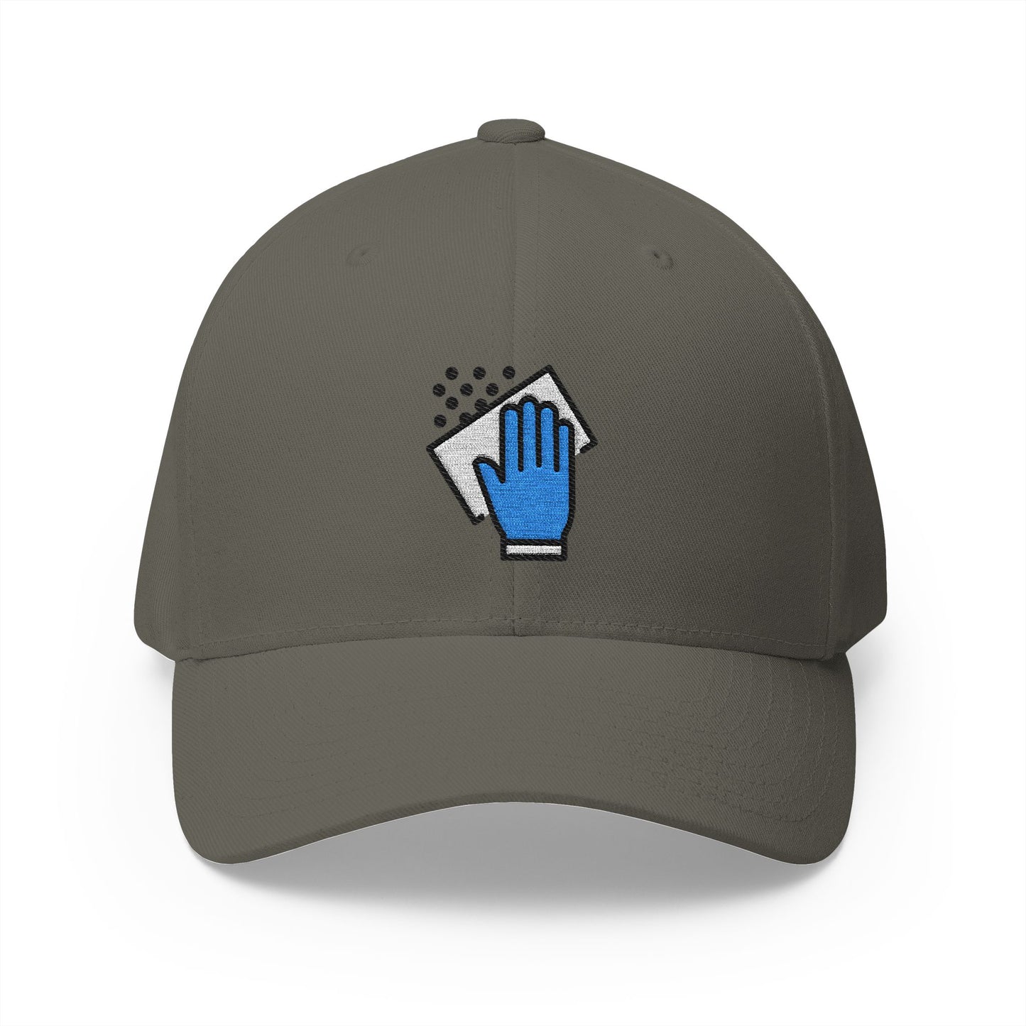 Disinfect Surface Emoji Olive Cap – Premium by Capmoji
