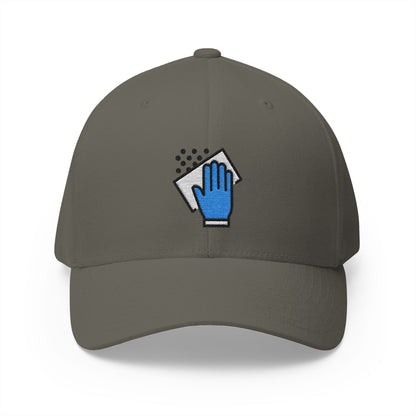 Disinfect Surface Emoji Olive Cap – Premium by Capmoji