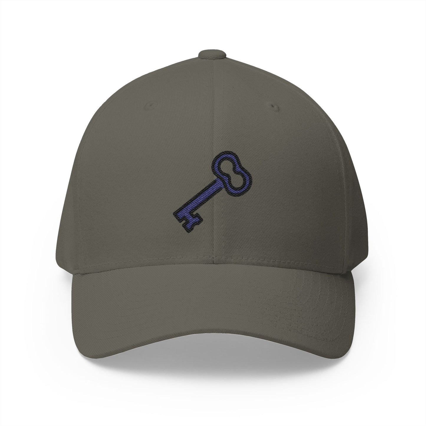 Old Key Emoji Olive Cap – Premium by Capmoji
