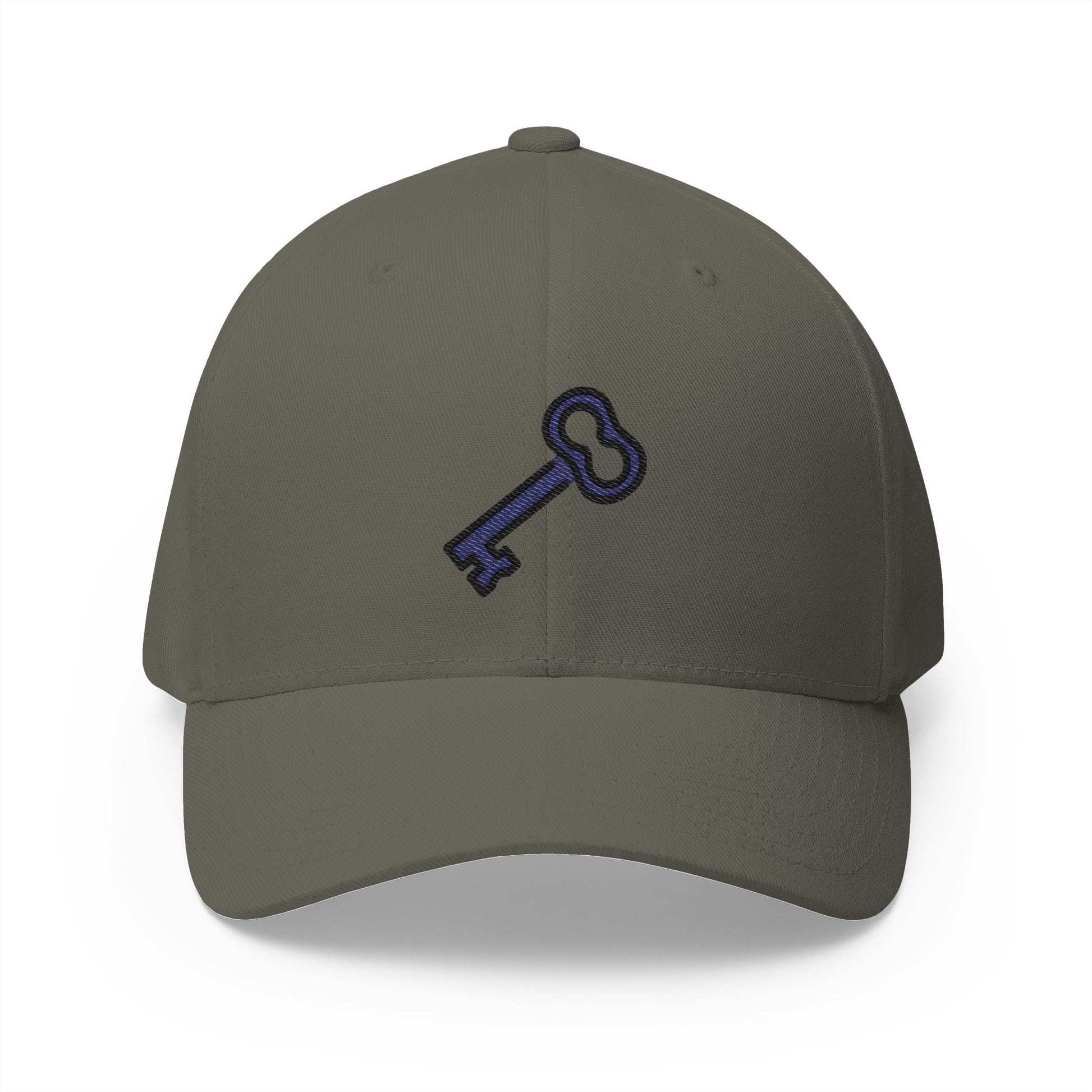 Old Key Emoji Olive Cap – Premium by Capmoji