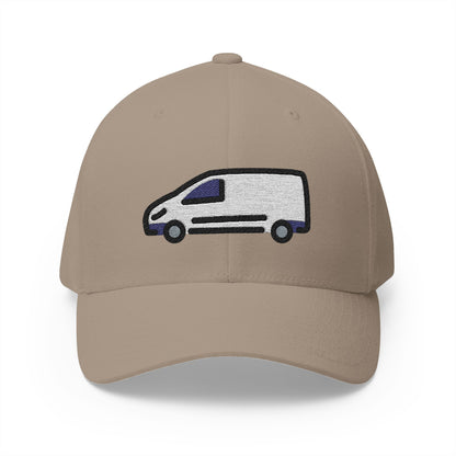 Delivery Truck Emoji Khaki Cap – Premium by Capmoji