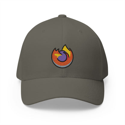 Firefox Emoji Olive Cap – Premium by Capmoji