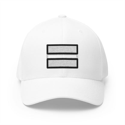 Heavy Equals Sign Emoji White Cap – Premium by Capmoji