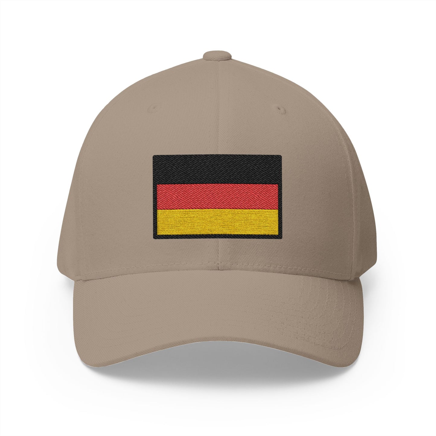 Flag: Germany Emoji Khaki Cap – Premium by Capmoji