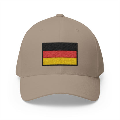 Flag: Germany Emoji Khaki Cap – Premium by Capmoji