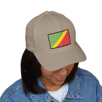 Flag: Congo - Brazzaville Emoji Cap – Premium by Capmoji