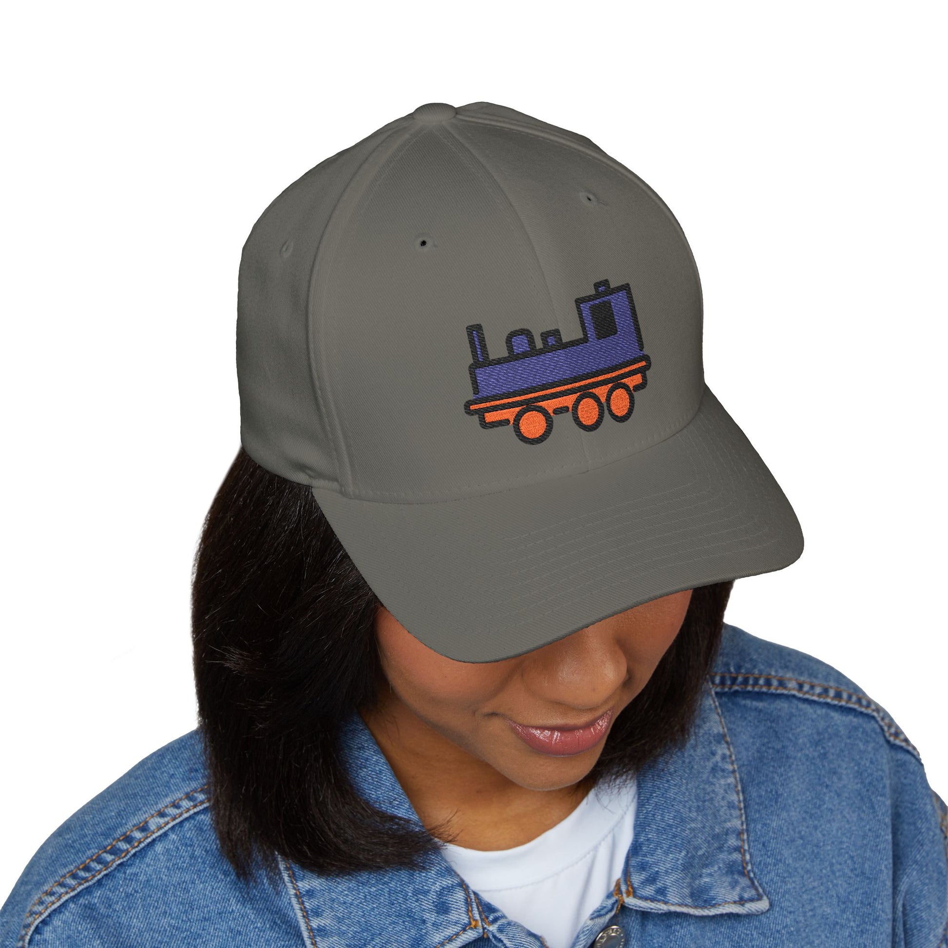 Locomotive Emoji Cap – Premium by Capmoji