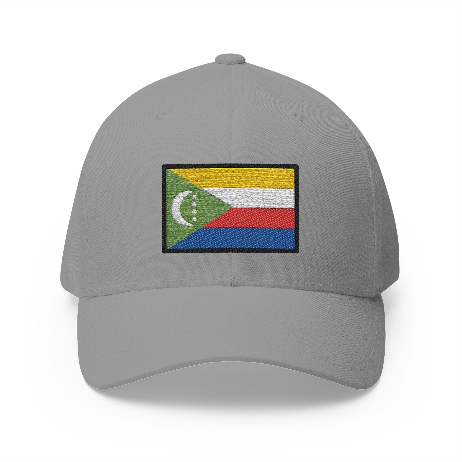Flag: Comoros Emoji Grey Cap – Premium by Capmoji