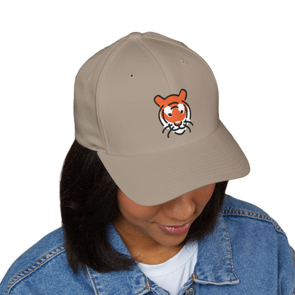 Tiger Face Emoji Cap – Premium by Capmoji