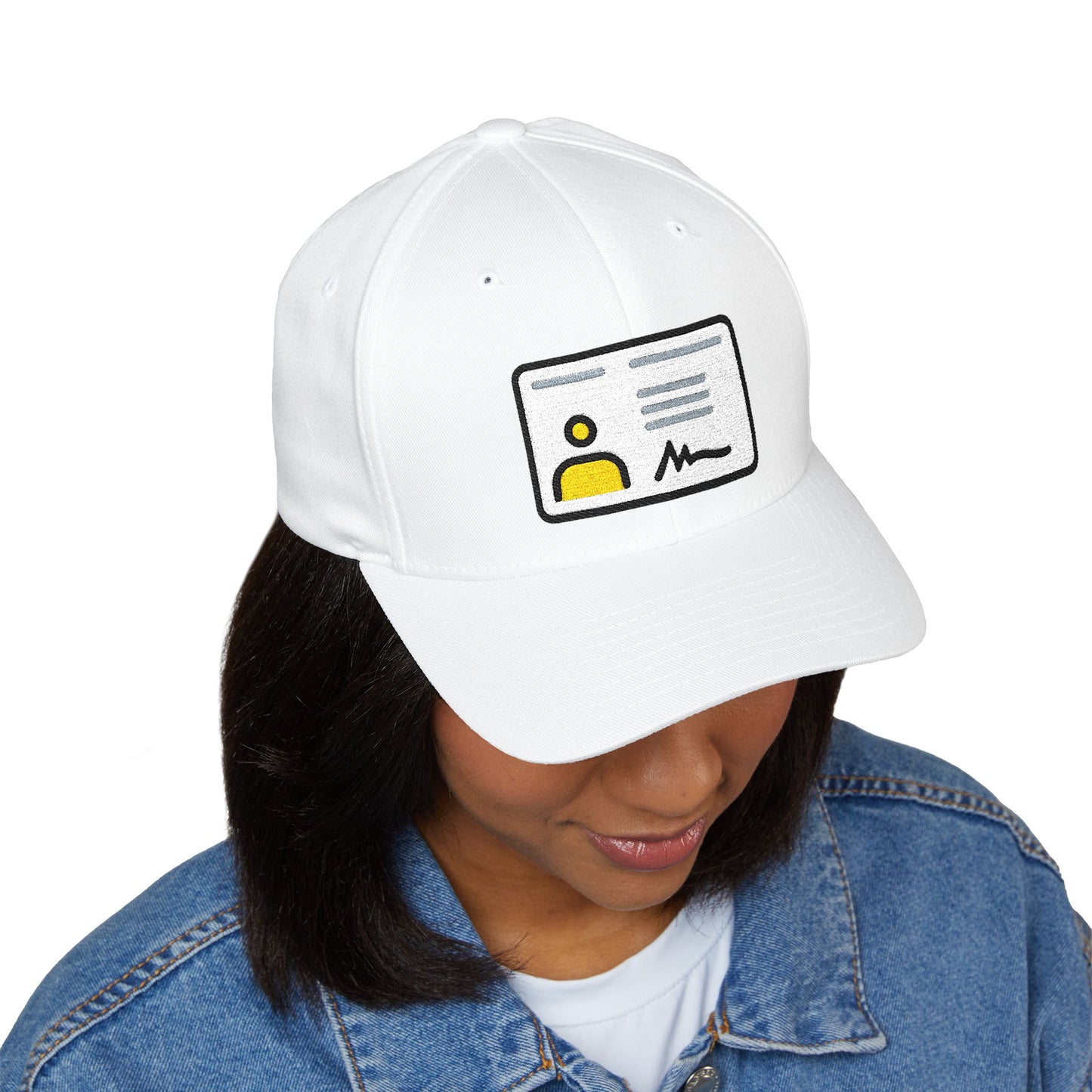 Identification Card Emoji Cap – Premium by Capmoji
