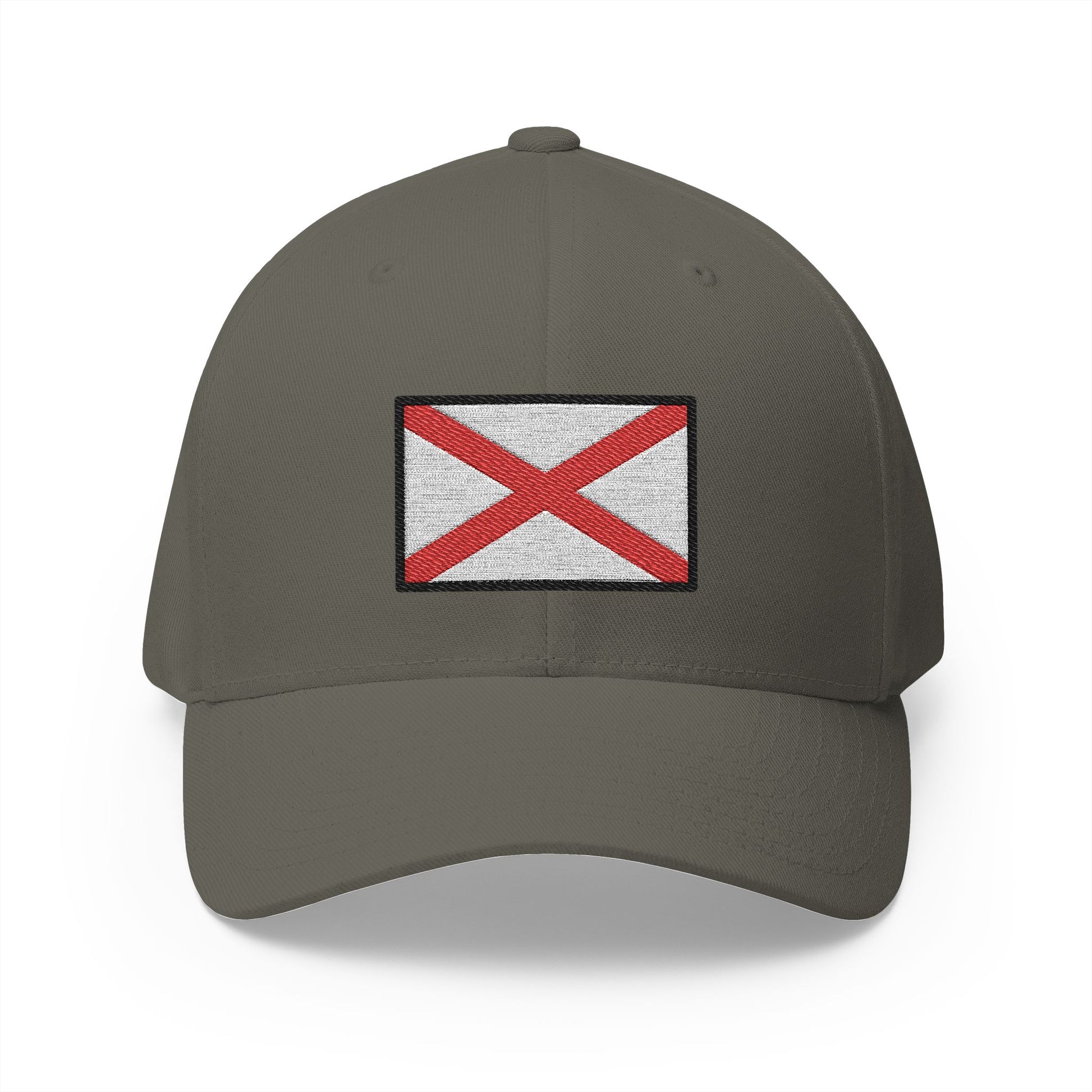 Alabama Flag Emoji Olive Cap – Premium by Capmoji