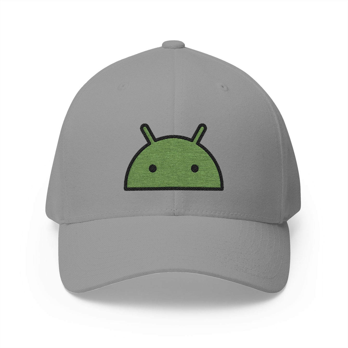 Android Emoji Grey Cap – Premium by Capmoji