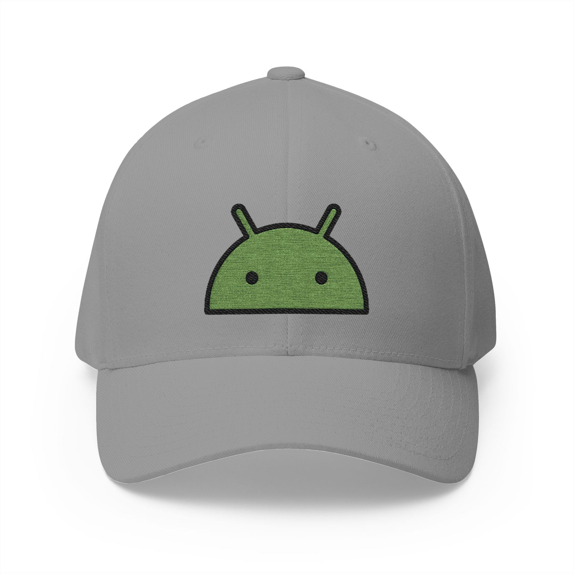 Android Emoji Grey Cap – Premium by Capmoji