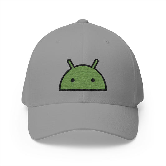 Android Emoji Grey Cap – Premium by Capmoji