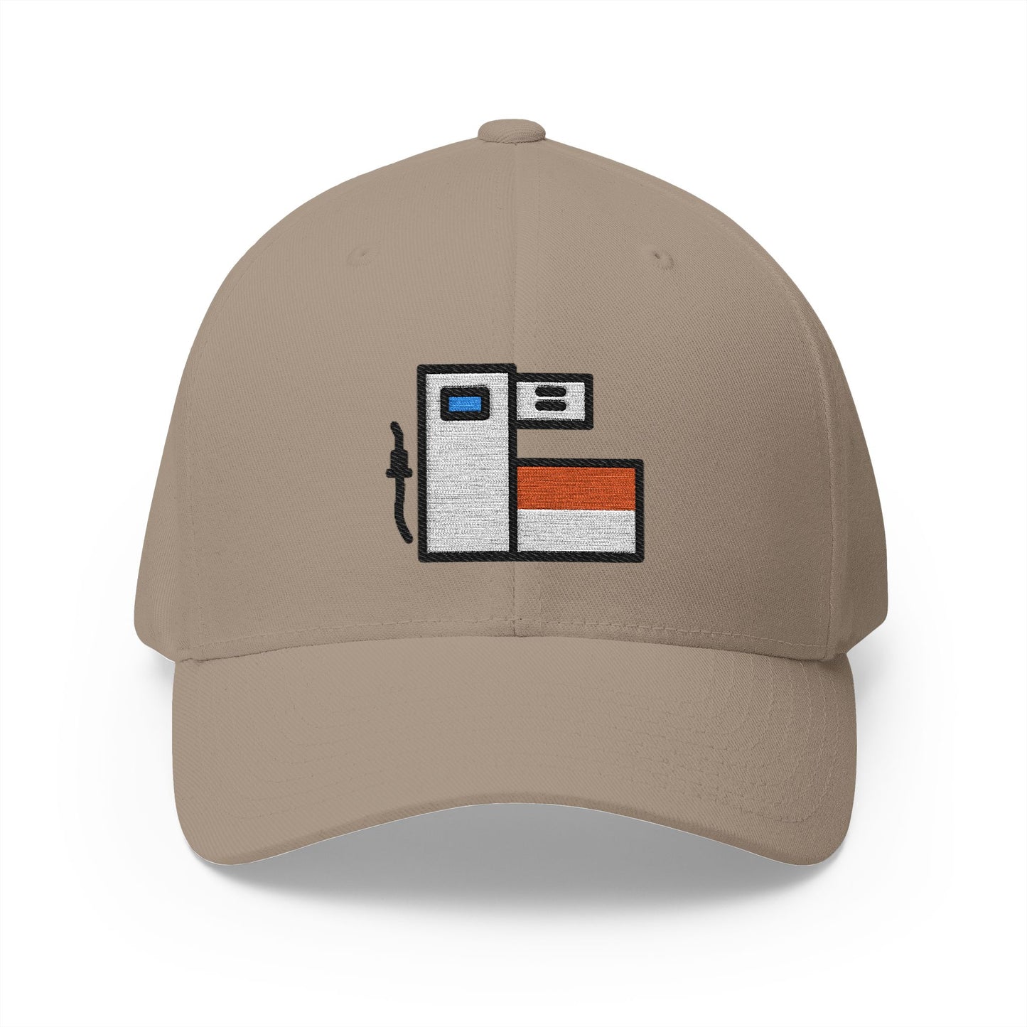 Fuel Pump Emoji Khaki Cap – Premium by Capmoji