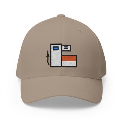 Fuel Pump Emoji Khaki Cap – Premium by Capmoji