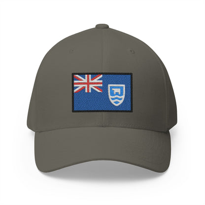 Flag: Falkland Islands Emoji Olive Cap – Premium by Capmoji