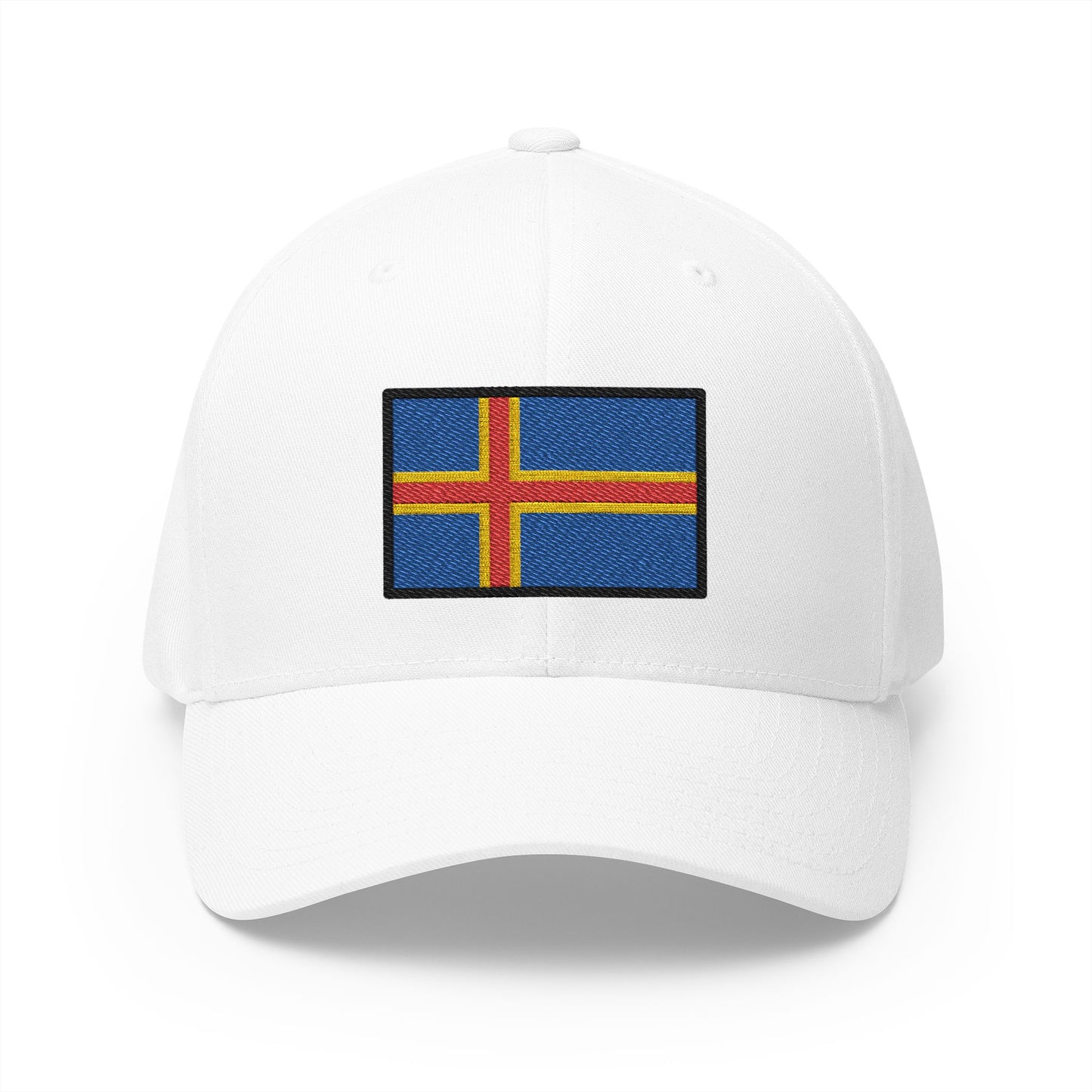 Flag: Åland Islands Emoji White Cap – Premium by Capmoji