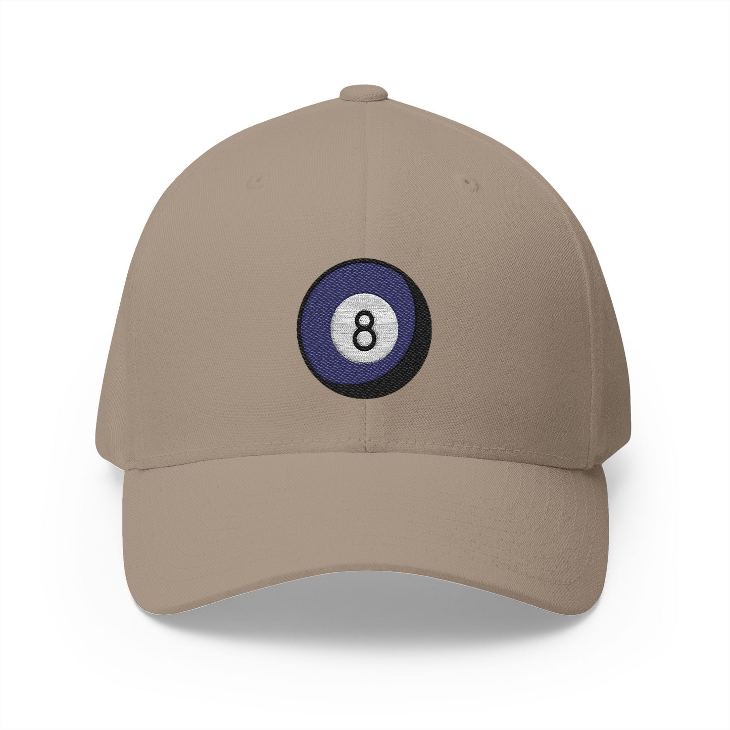 Pool 8 Ball Emoji Khaki Cap – Premium by Capmoji