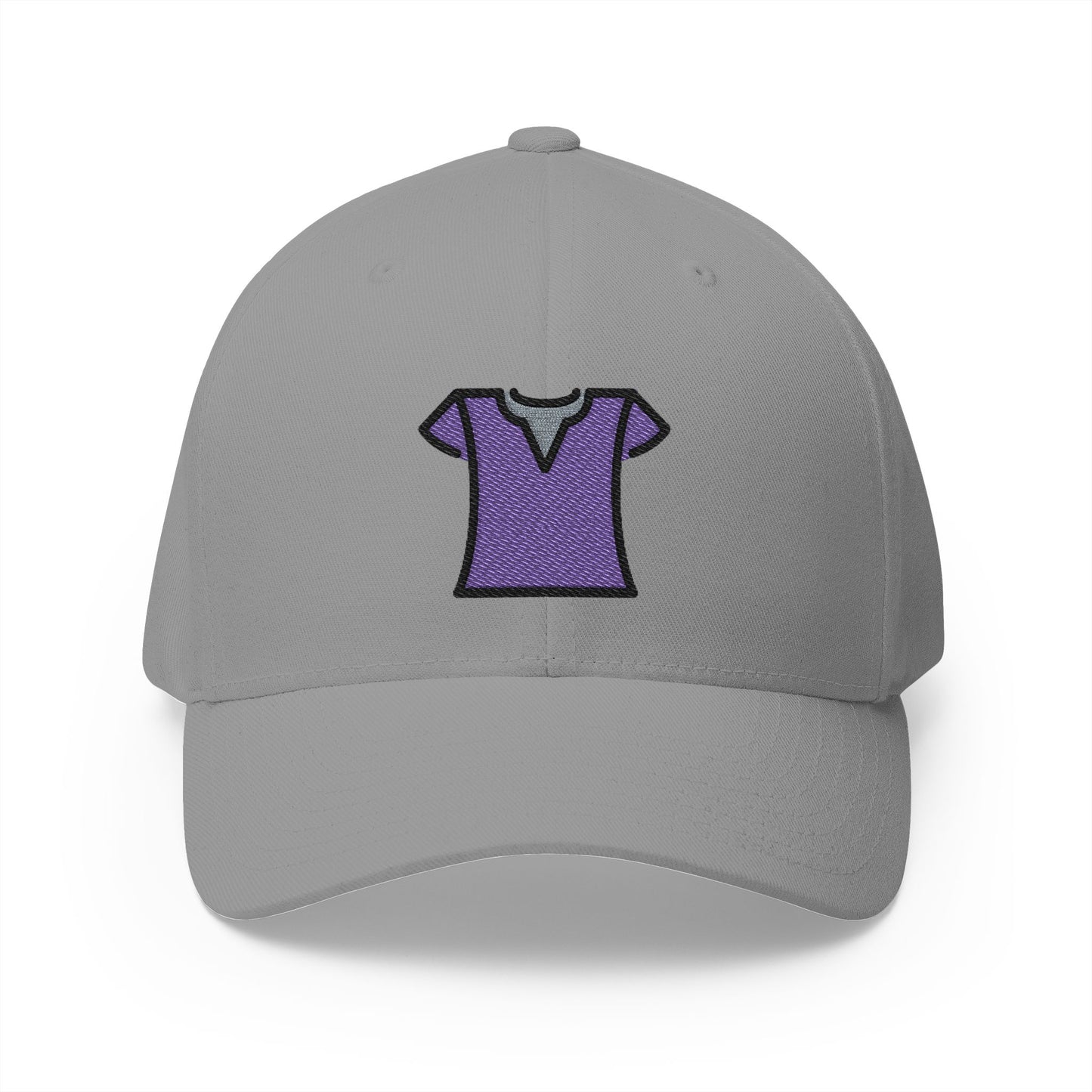 Woman'S Clothes Emoji Grey Cap – Premium by Capmoji