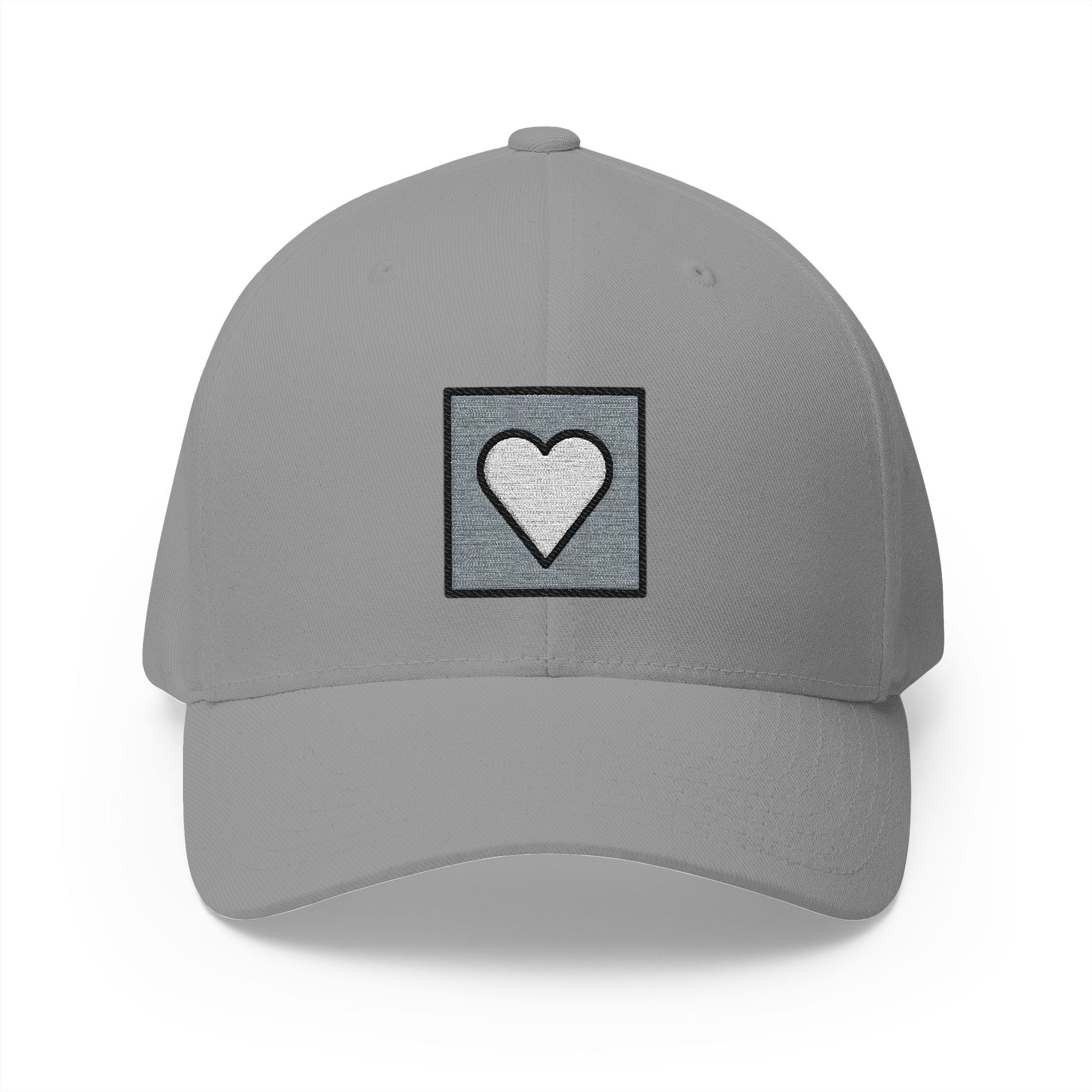 Heart Decoration Emoji Grey Cap – Premium by Capmoji