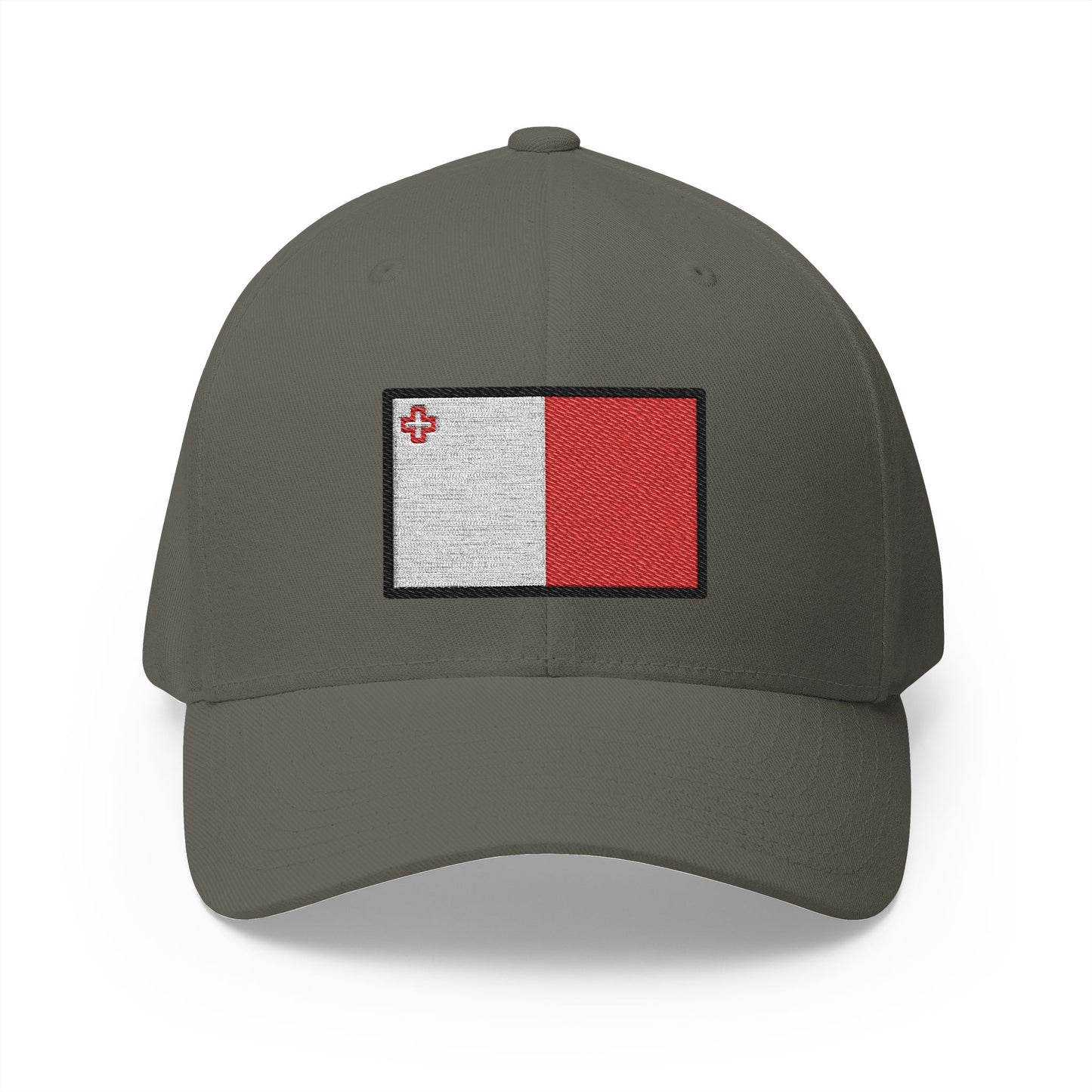 Flag: Malta Emoji Olive Cap – Premium by Capmoji