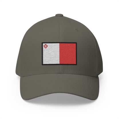 Flag: Malta Emoji Olive Cap – Premium by Capmoji