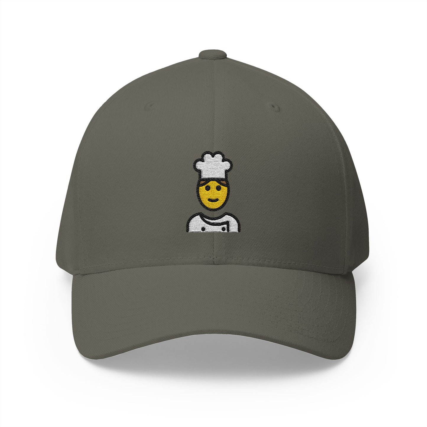 Man Cook Emoji Olive Cap – Premium by Capmoji