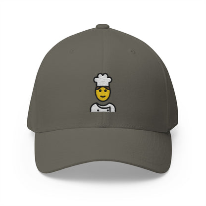 Man Cook Emoji Olive Cap – Premium by Capmoji