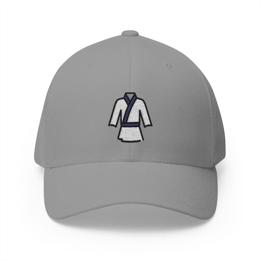 Martial Arts Uniform Emoji Grey Cap – Premium by Capmoji