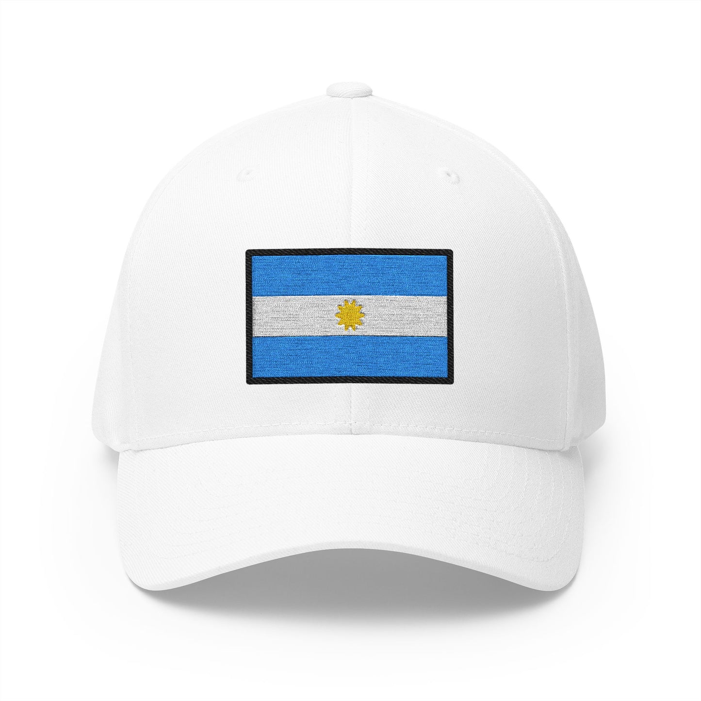 Flag: Argentina Emoji White Cap – Premium by Capmoji