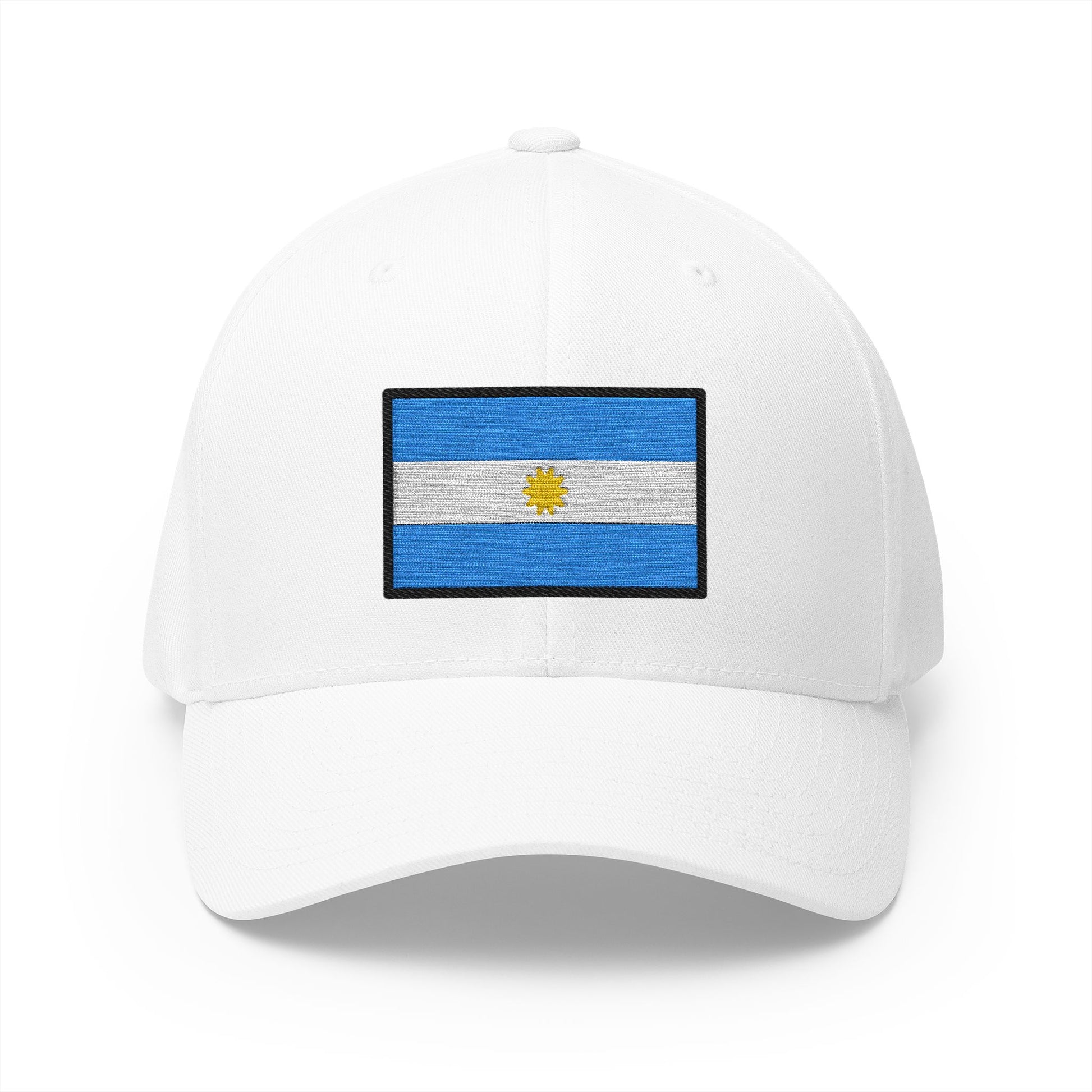 Flag: Argentina Emoji White Cap – Premium by Capmoji