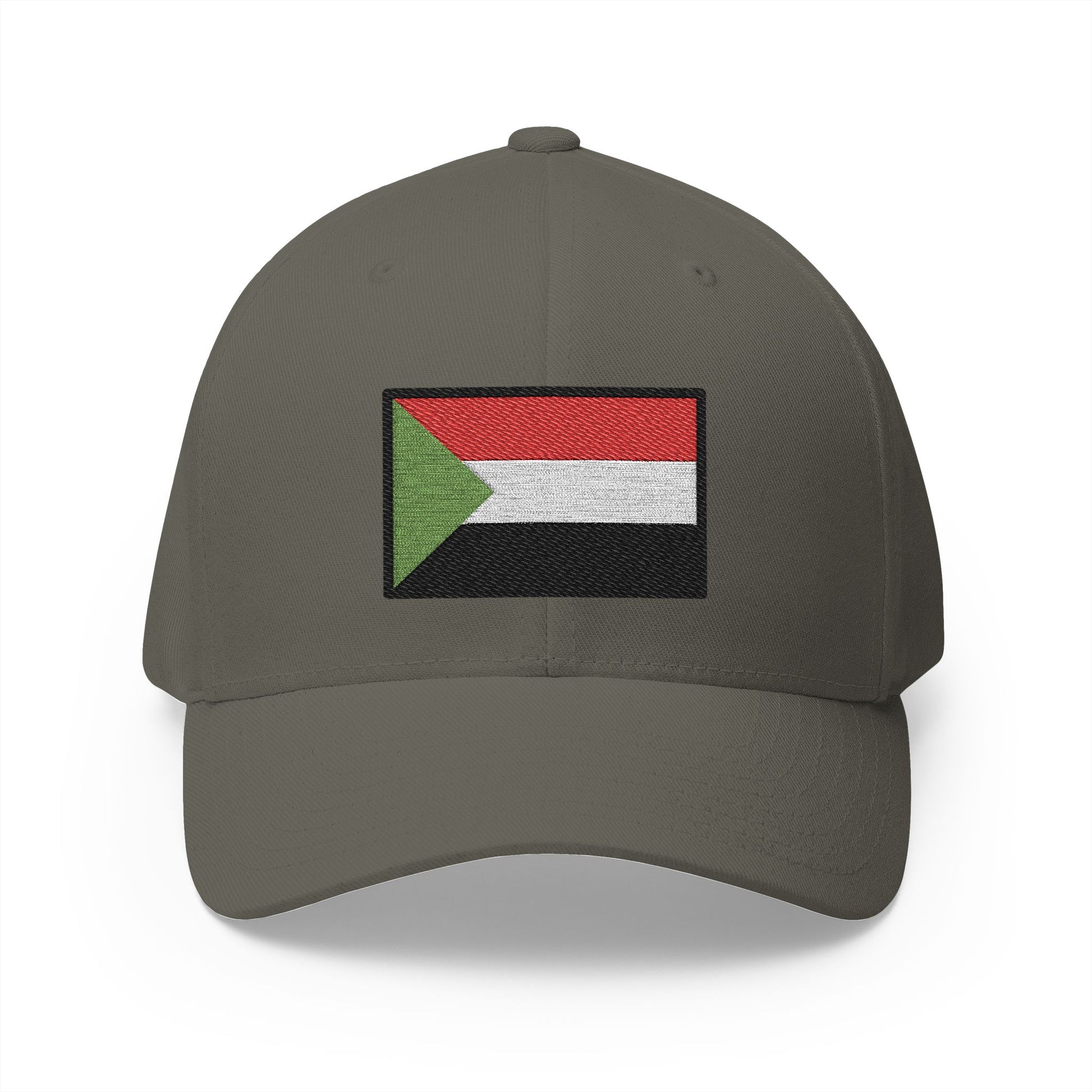 Flag: Sudan Emoji Olive Cap – Premium by Capmoji