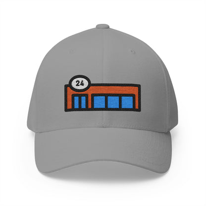Convenience Store Emoji Grey Cap – Premium by Capmoji